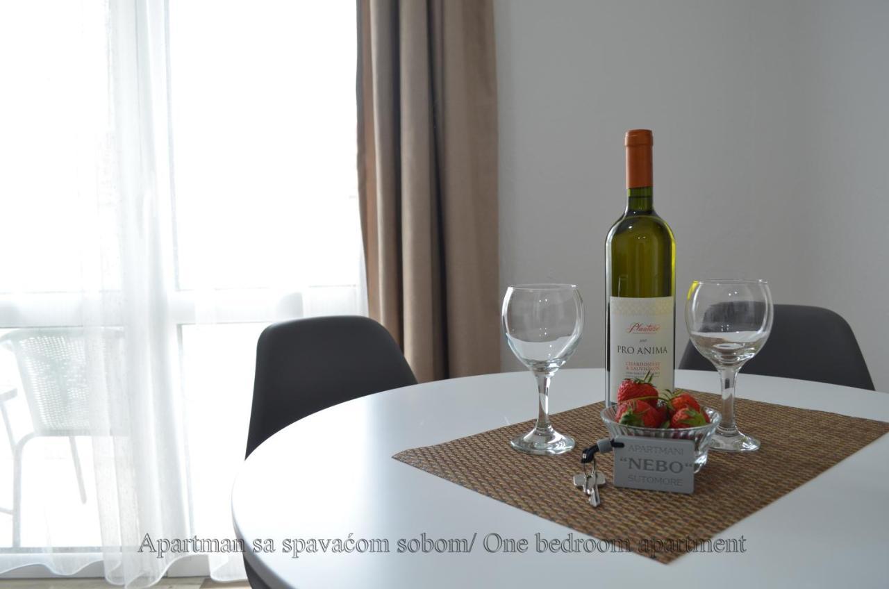 Apartmani "Nebo" Sutomore Zewnętrze zdjęcie